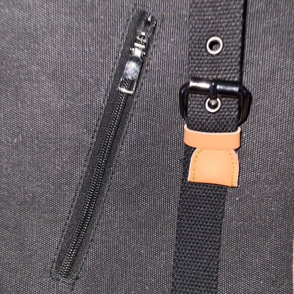 FULARUISHI JAPANESE CANVAS KHAKI RUCKSACK-RUGGED CHARM MEETS EVERDAY ADVENTURE - Picture 5 of 14